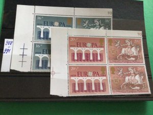 Great Britain Europa 1984 mint never hinged stamps  A11975