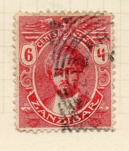 Zanzibar 1922 Early Issue Fine Used 6c. NW-180183