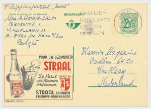 Publibel - Postal stationery Belgium 1972 Windmill - Mineral water