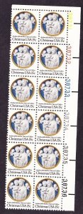 1768 Christmas Madonna MNH Plate Block UR