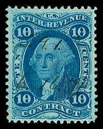 U.S. REV. FIRST ISSUE R34d  Used (ID # 71207)