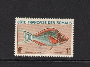 Somali Coast   Scott# 275 unused OG hinged  Single thinned