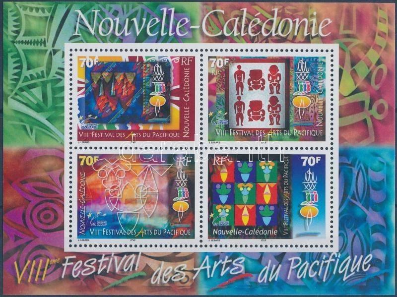 New-Caledonia stamp Art festival block 2000 MNH Mi 25 WS180403