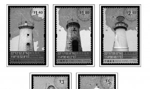 HONG KONG [SAR] 1998-2010 + 2011-2020 STAMP ALBUM PAGES (309 PDF b&w il. pages)