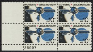 #1557 10c Mariner 10, Plate Block [35997 LL] Mint **ANY 5=FREE SHIPPING**