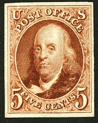 U.S. #3 MINT WITH PF CERT