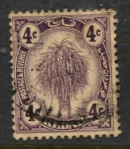 STAMP STATION PERTH Kedah #29 Sheaf of Rice Used Wmk.4 - 1926 - CV$0.40