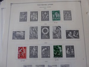 Netherlands 1872-1965 Stamp Collection on Scott International Pages