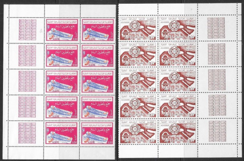 ALGERIA (86 Blocks) 695 Stamps ALL Mint Never Hinged Post Office Fresh!