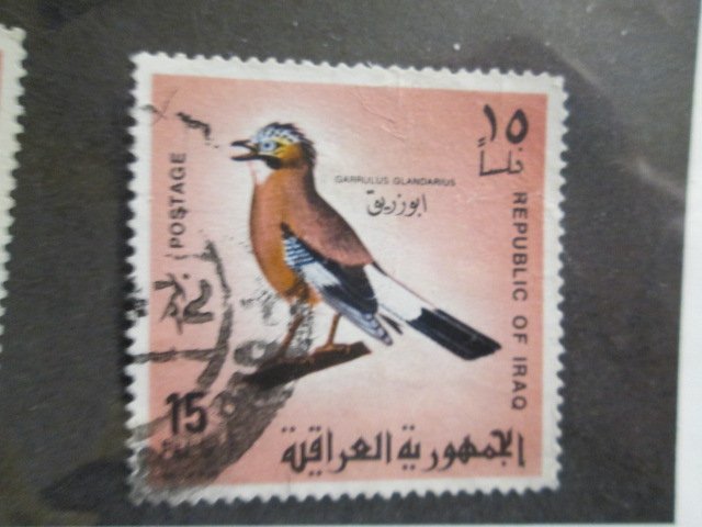 Iraq #465 used  2020 SCV = $0.25