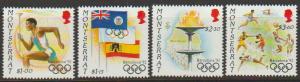 Montserrat SG 876 - 879 set of 4  MVLH -Olympics