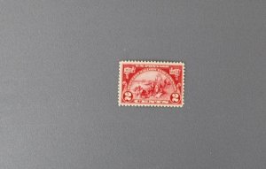 615, Landing at Fort Orange, Mint, Prev Hinged, CV $7.00