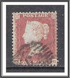 Great Britain #11 (AG) Penny Red Used