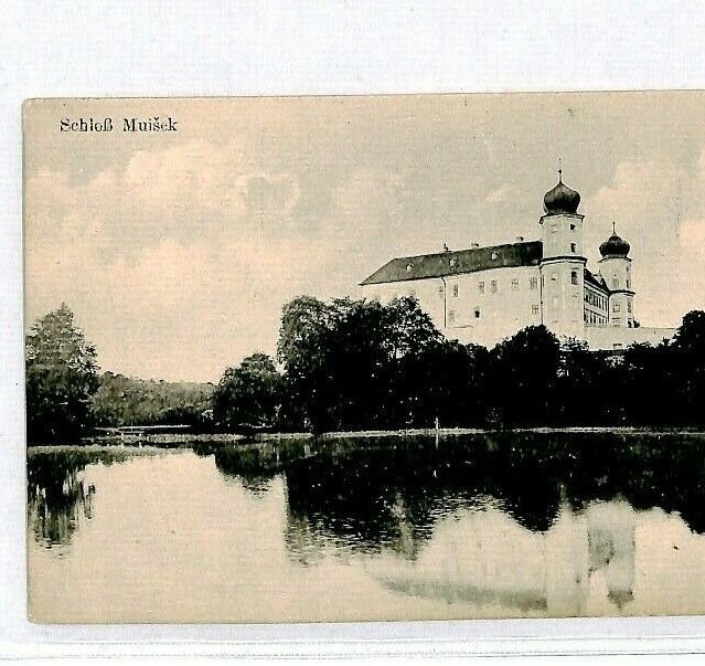 AUSTRIA Postcard *Schloss Muisek* MUSIC ARCHITECTURE {samwells-covers}CU72