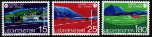 Liechtenstein # 737 - 739 MNH