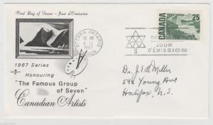 FIRST DAY COVER  1967 CENTENNIAL