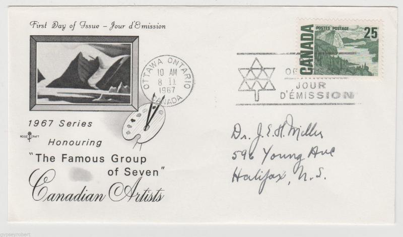 FIRST DAY COVER  1967 CENTENNIAL