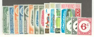 Barbados #248/J6 Unused Single (Complete Set)