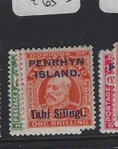 Penrhyn Island SG 19-23 MOG (1gxf) 
