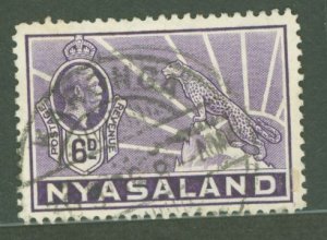 Nyasaland Protectorate #44  Single