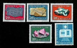 Switzerland # B303-B307 Mint!