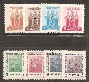 Thailand SC  373-80 Mint, Never Hinged