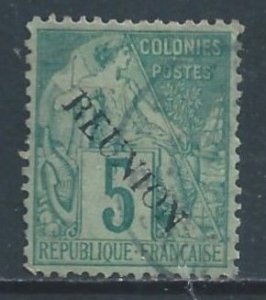 Reunion #20 Used 5c Fr. Cols. Commerce Issue Ovptd. Reunion