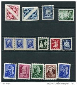 Slovakia 1940-4  Accumualtion MNH