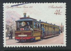 SG 1221  SC# 1155 Used  - Historic Trams 