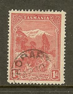 Tasmania, Scott #95, 1p Mt Wellington, Wmk 70, Used