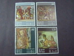 SRI LANKA # 478-481-MINT NEVER/HINGED--COMPLETE SET---1973