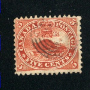 Canada #15  -1   used   F  PD