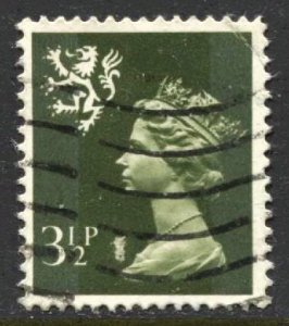 STAMP STATION PERTH Scotland #SMH3 QEII Definitive Used 1971-1993