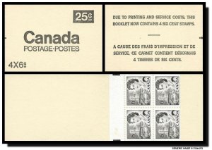 CANADA BK65a MNH, Centennial Issue