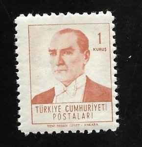 Turkey 1962 - M - Scott #1525