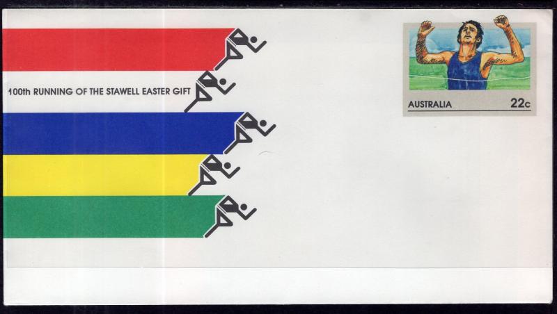 Australia Stawell Easter Gift Postal Stationary Unused