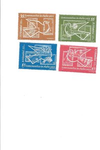 Romania, MNH Scott # C119-122