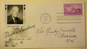 US INAUGURATION 1957 IKE