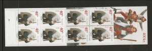 ICELAND Sc 924c NH issue of 2000 - BOOKLET - CHRISTMAS ELVES 