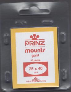 Scott/Prinz Mounts 25x40 Package of 40