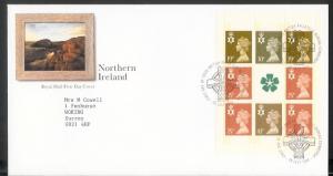 GB - 1994 Northern Ireland Booklet Pane (FDC)