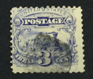 MOMEN: US STAMPS #114 USED LOT #44090