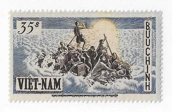 Vietnam Sc #34  $35  LH VF