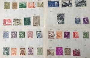 European Early/Mid Mixture M&U on Pages(Apx 200 Items) HP36