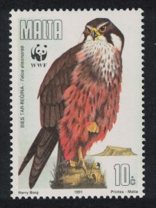 Malta Eleonora's falcon Bird 1991 MNH SG#900