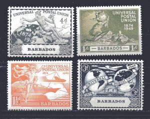 Barbados 212-215 MNH