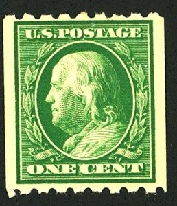 U.S. #390 MINT OG HR