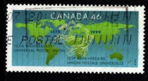 Canada - #1806 125th anniversary of the Universal Postal Union - Used