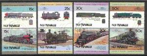 Tuvalu - Nui 1984 Locomotives #1 (Leaders of the World) s...