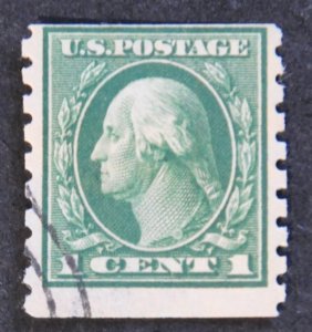 DYNAMITE Stamps: US Scott #412 (thin) – USED